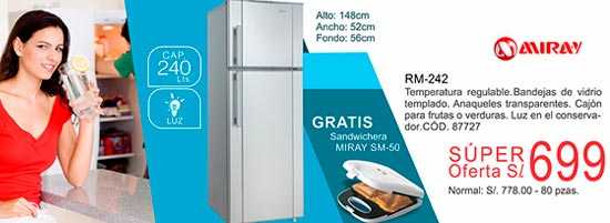 Refrigeradoras Hiraoka online